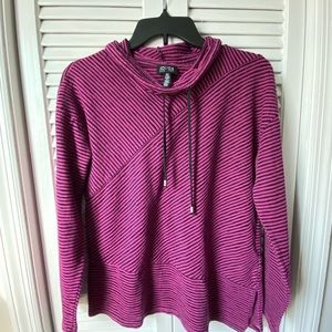 Jones NY cowl neck long sleeve top.